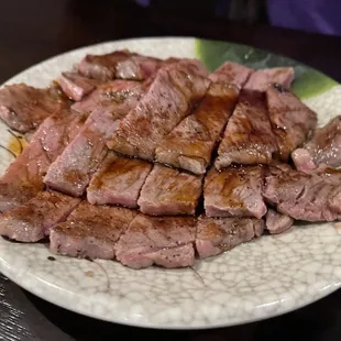 Beef Teriyaki medium rare