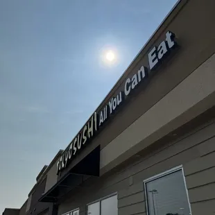 outside