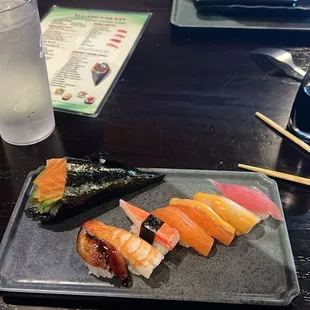 food, sushi and sashimi, sushi, sashimi