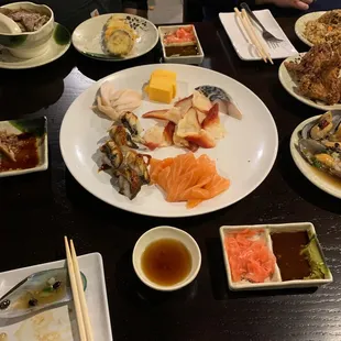 food, sushi and sashimi, sushi, sashimi