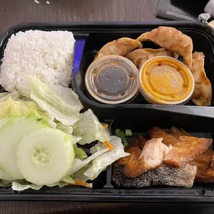 JL2. Salmon Teriyaki Bento Box