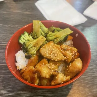 chicken hibachi bowl