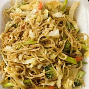 Veggie yaki soba