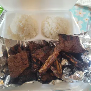 These are the ribs.  Lots of bones with very little meat.