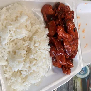 Spicy chicken Teriyaki