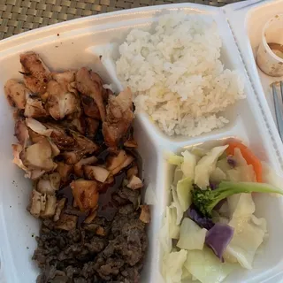 Chicken with Beef Combo