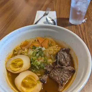 Beef ramen noodle (spicy)