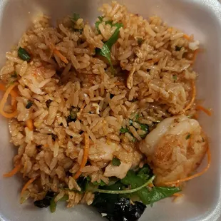 Chicken &amp; Shrimp Fried rice