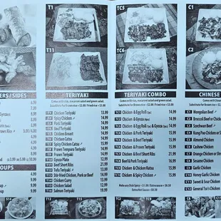 Menu part 2 as of 1/4/24