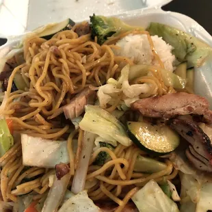 Chicken Yakisoba