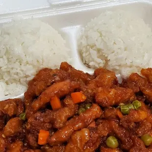 General tso chicken..since new management new menu and this is tasty.