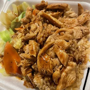 Chicken Bowl w/fried rice