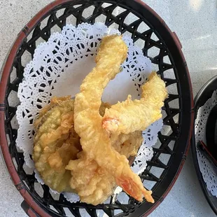 The tempura that came with the udon