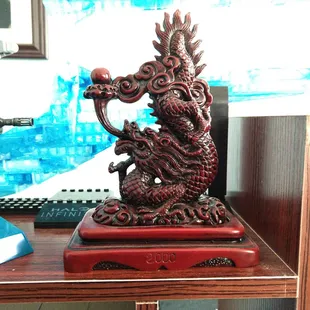Dragon Statuette purchased at shop.