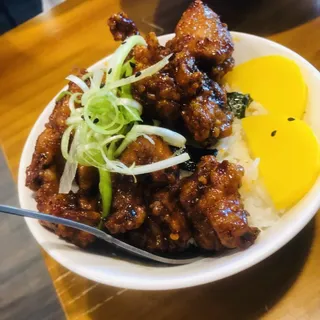 Spicy Karaage Don