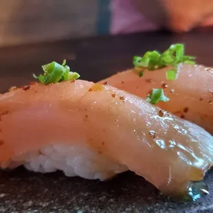 Albacore tuna sushi