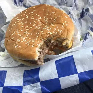 Amazing flat top burger!