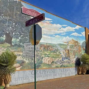 Mural on the side