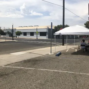 Outside eating for these times