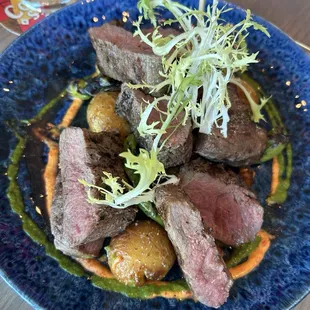 Marinated Grilled Lamb Loin