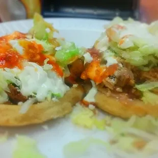 Carnitas &amp; Pastor Sopes