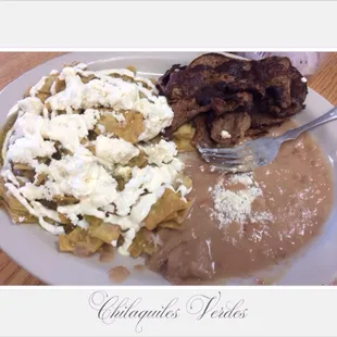 a plate of food