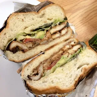 My friends ordered me the Torta (chicken)! How yummy :)