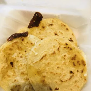Cheese pupusasa