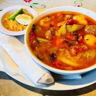 Albondigas Soup