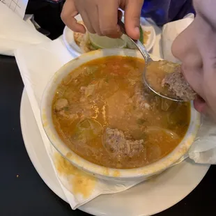 Albondigas Soup