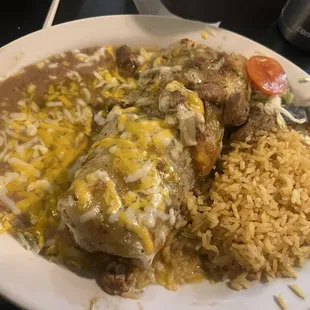 Chili Verde Burrito