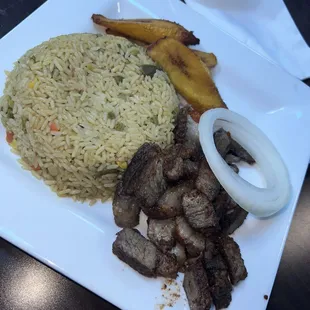 Suya Fried Rice Meal