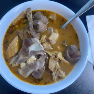 Goat pepper soup extremely delicious