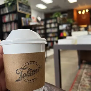 Elena's pick: dirty chai with oat milk