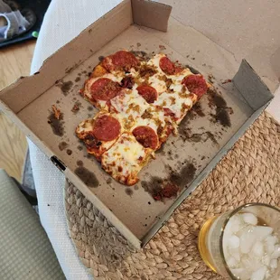 Pizza not prepared well