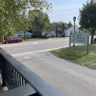 Outside taken from the front door of the sign.