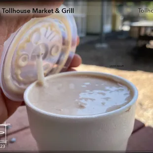 Chocolate, P'nut Butter, Banana Shake ($10) This was good! Of the entire order, the shake was the best thing I had.