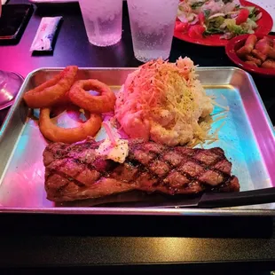 Look at the size of this steak!