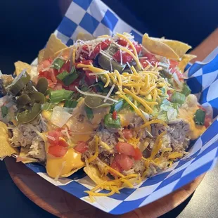 Chicken nachos