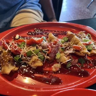 Fried pot stickers