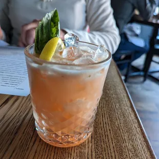 Last &amp; Chef rye cocktail, $16