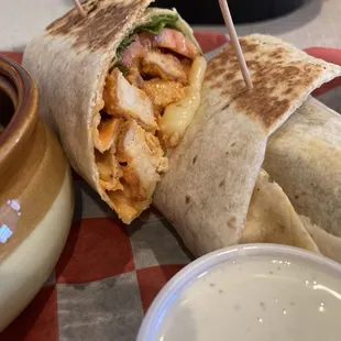 The Mustang in a wrap