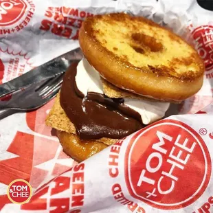 Smore Grilled Donut