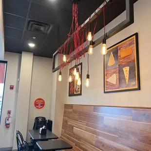 the interior of a restaurant