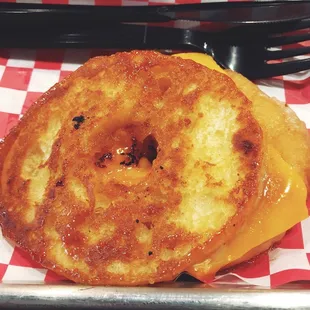 Grilled Cheese Donut (Mild Cheddar Cheese)
