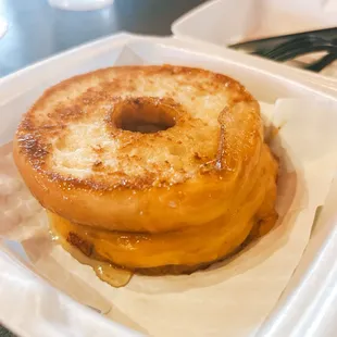 Grilled Cheese Donut