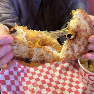 grilled cheese donut