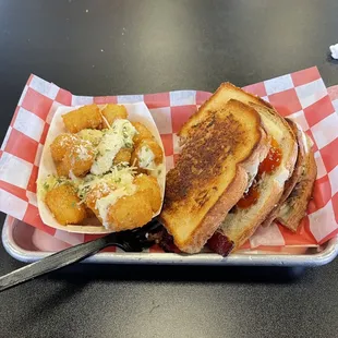 Westsider and Garlic Tator Tots