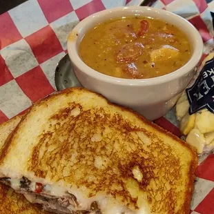 West Philly and Chicken Tortilla soup!