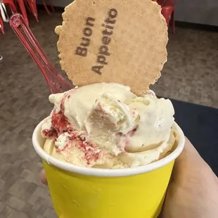 Strawberry cheesecake